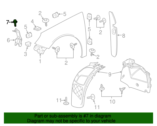 Fender Bolt GM (11519375)