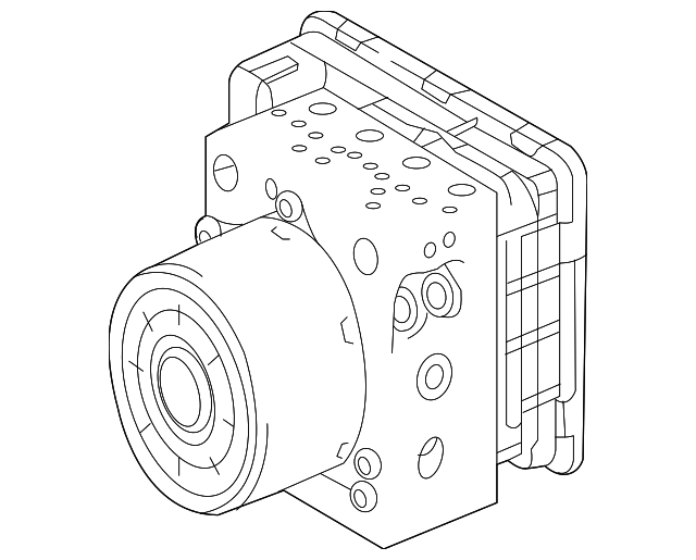 20202022 MercedesBenz ABS Pump Assembly 2059005148 MB OEM Parts