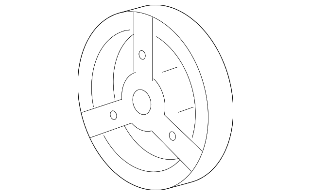 Crankshaft Balancer - GM (12595291)