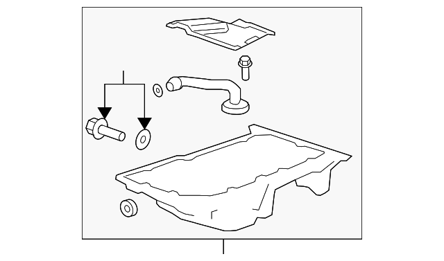 Engine Oil Pan - GM (12601240)
