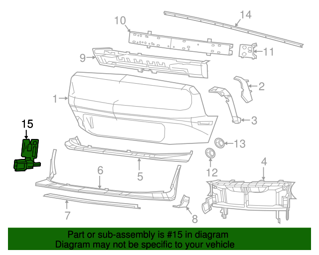 19982023 Mopar Ambient Air Temperature Sensor 68518243AA