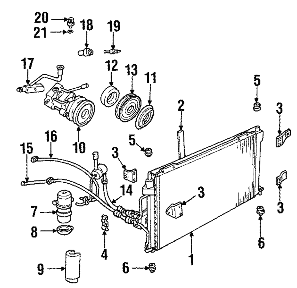 Suction Hose - Ford (YW1Z-19C836-AA)