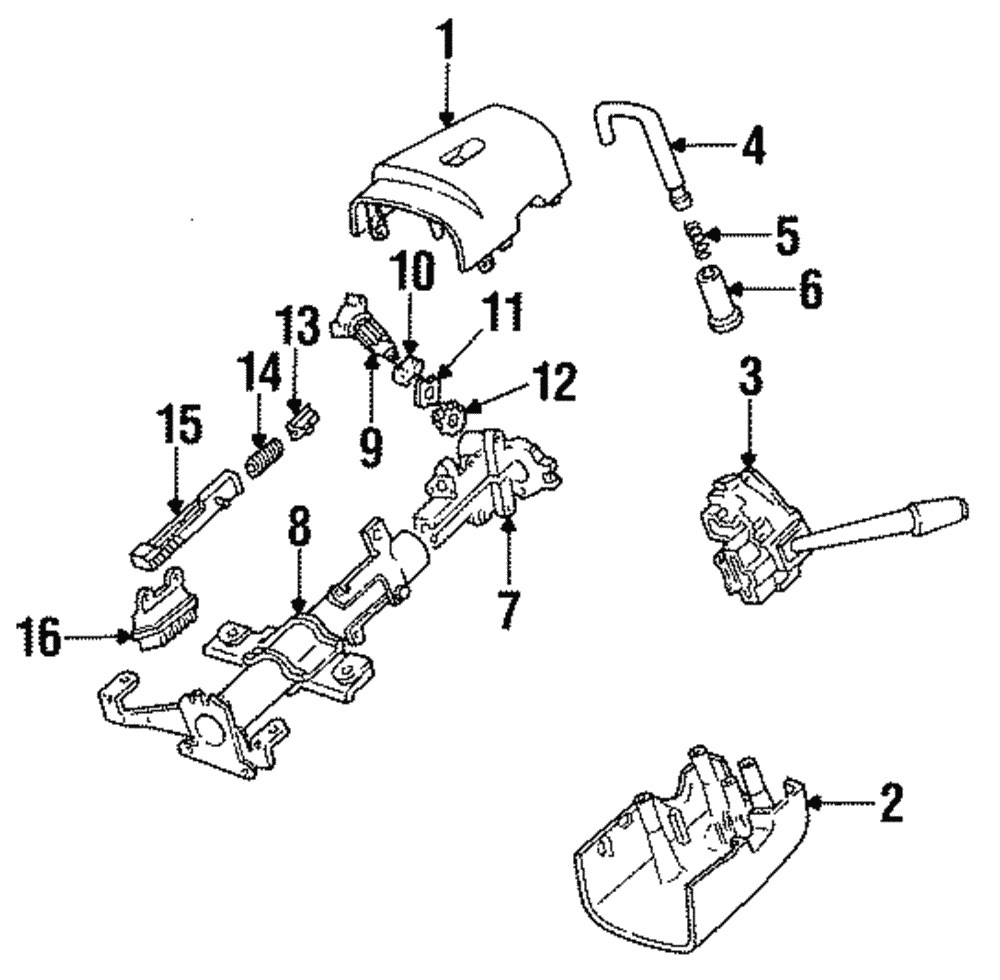 Combo Switch - Ford (E9SZ-13K359-D)
