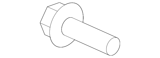Wheelhouse Liner Bolt - GM (11503890)