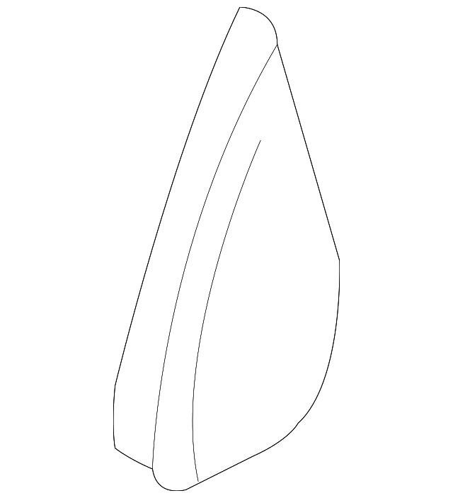 Upper Molding - Ford (YL8Z-7825533-AAA)