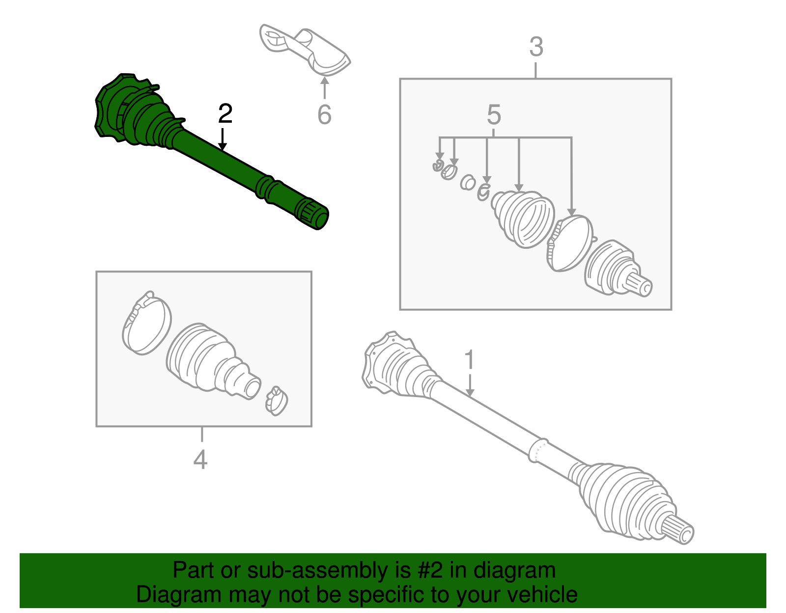 Inner Cv Joint - Volkswagen (8D0-407-417-E)