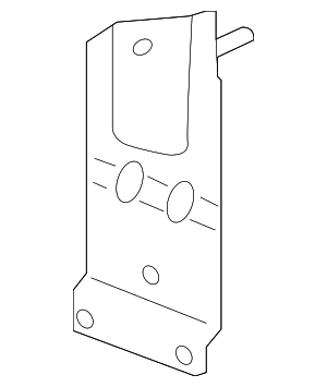 2004-2011 Volvo S40 Leak Detect Pump Bracket 8621458 | TascaParts.com