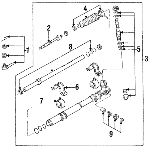 Parts Catalog | Modern Toyota | Steering Gear & Linkage for
