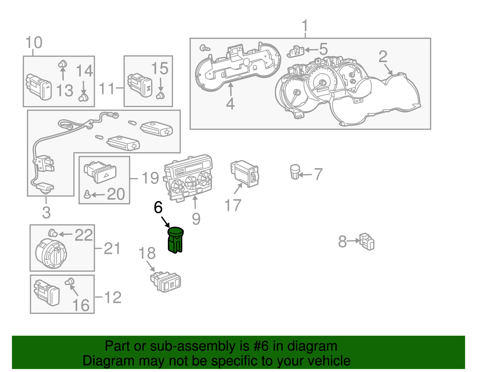 Sensor - Toyota (89121-12010)
