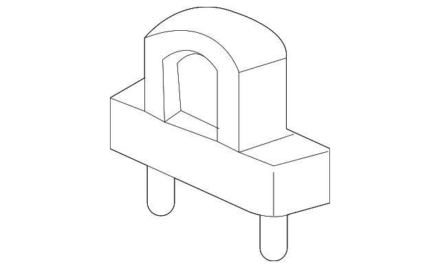18215-TVA-A01 - 2018-2025 Honda - Rubber Ex Mounting | Genuine Honda Parts