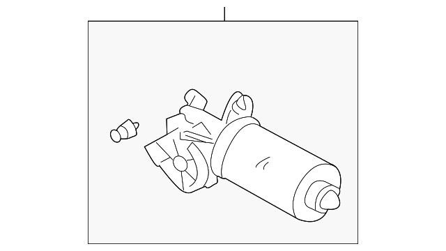 Genuine Hyundai 98100-25000 Windshield Wiper Motor Assembly Genuine Hyundai 98100-25000 Windshield Wiper Motor Assembly