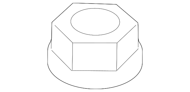 Strut Mount Nut - Toyota (90178-A0002)