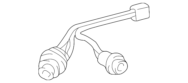 Toyota 81675-08010 Back-Up Lamp Socket and Wire