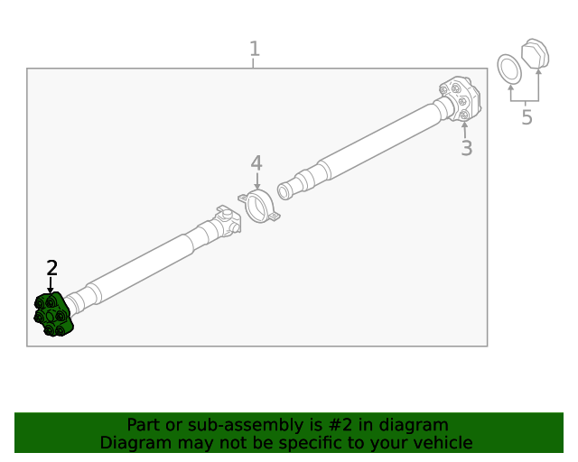 26111229360 20042023 BMW Universal Joints (26111229360) BMW of