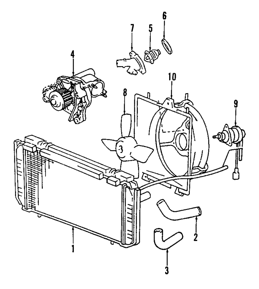 Water Pump - Toyota (16100-19036-84)