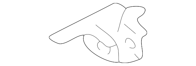 Floor Side Rail Bracket - Ford (YL8Z-5596-AB)