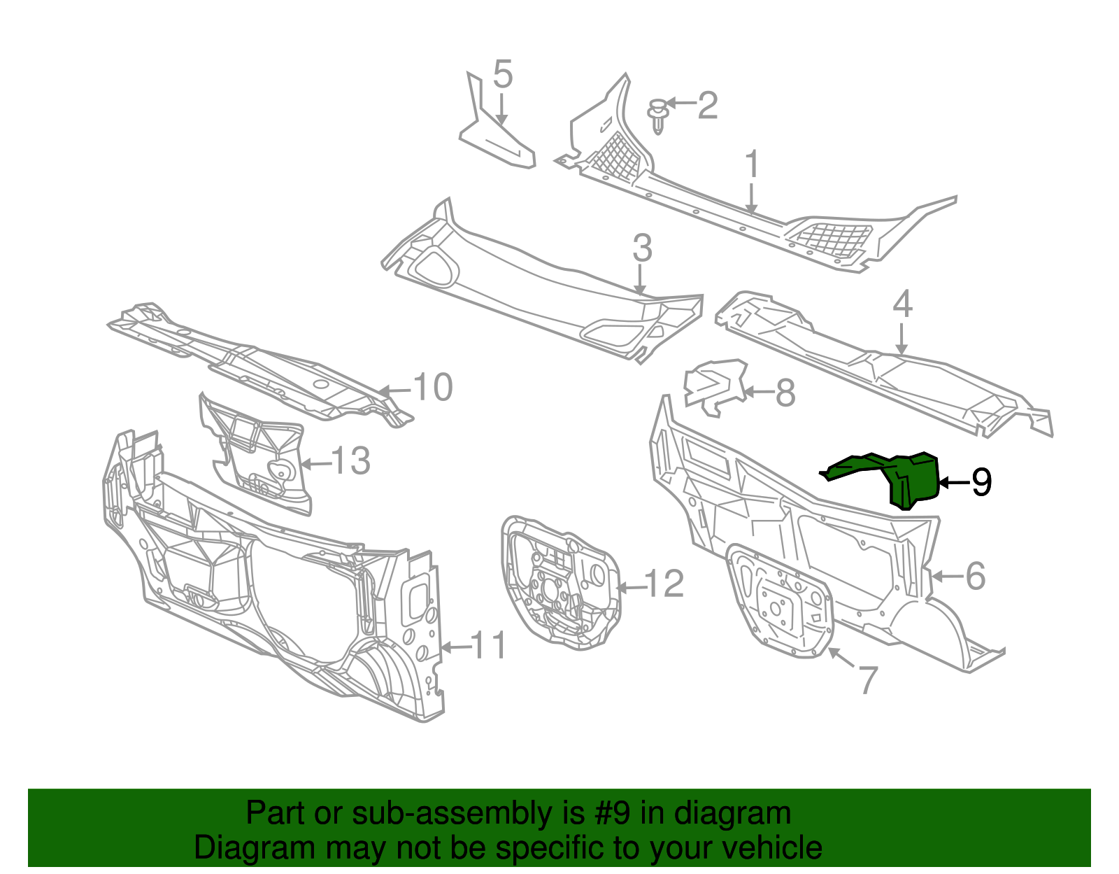 Support Bracket - GM (10294091)