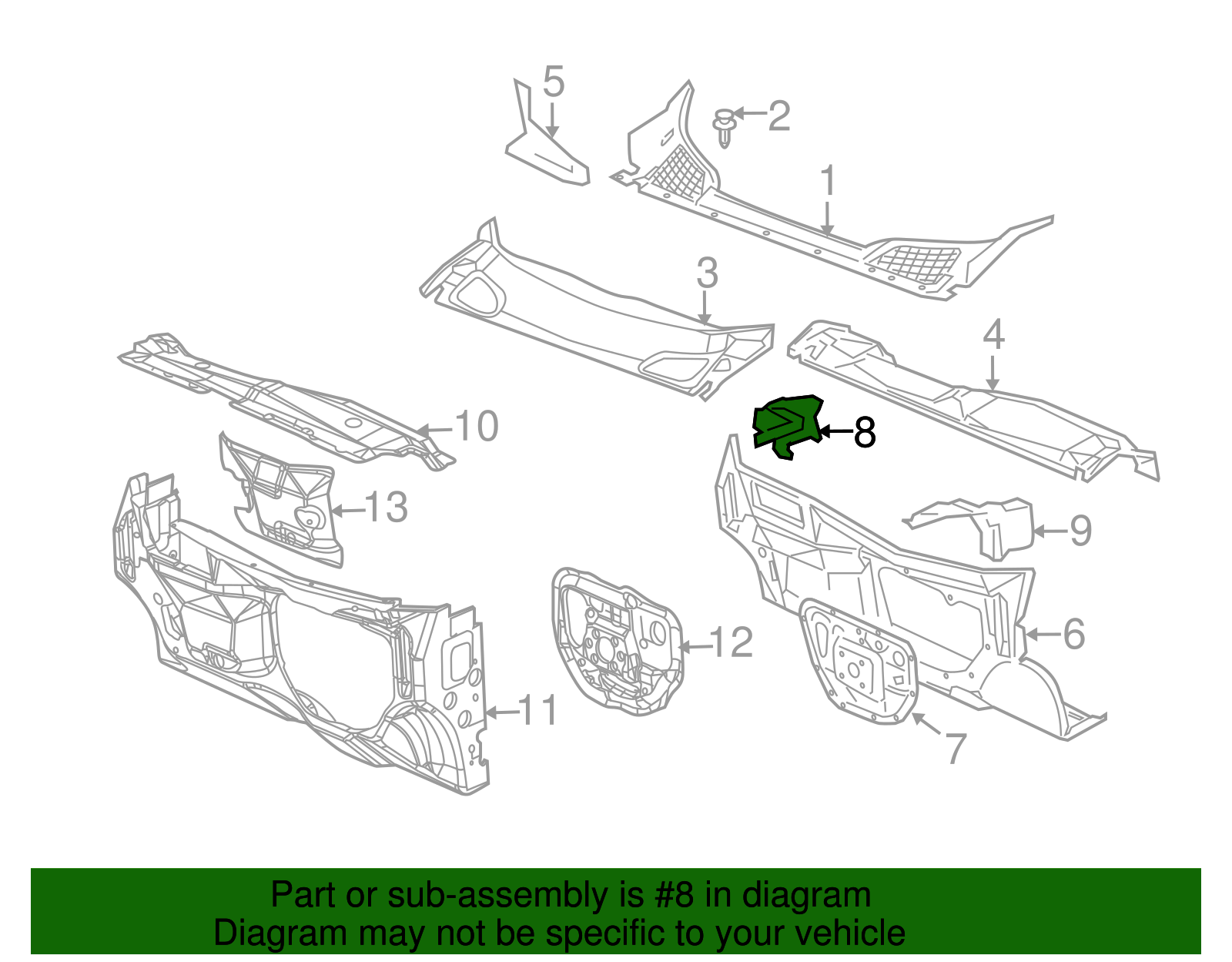 Support Bracket - GM (10294090)