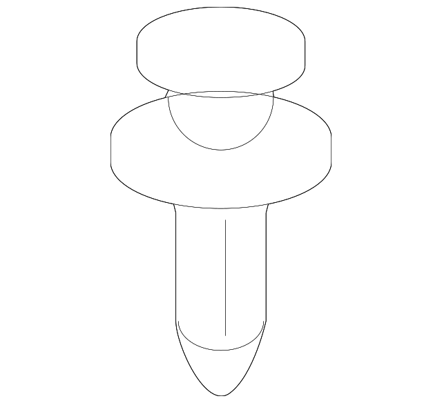 Cowl Grille Retainer - GM (10301966)