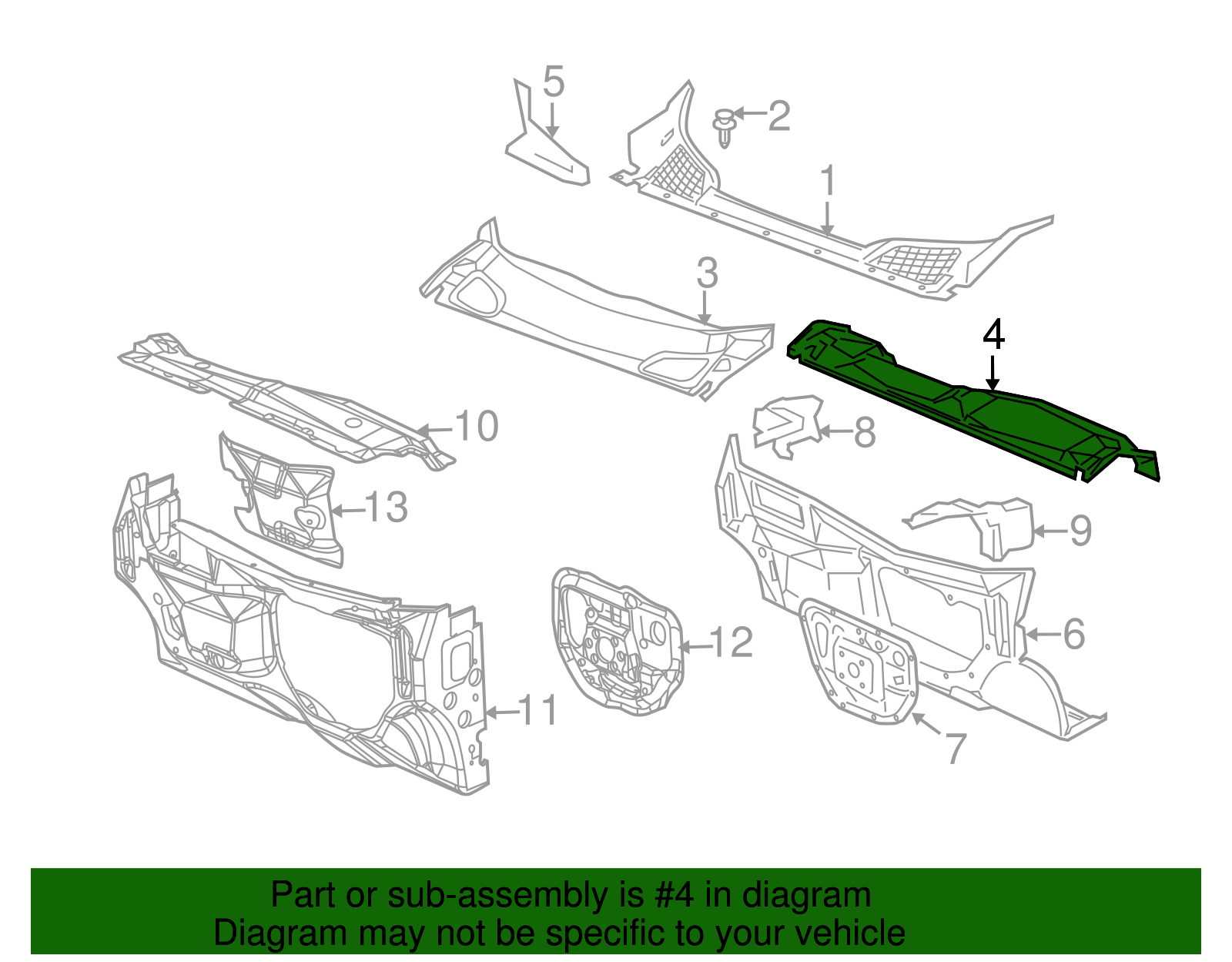 Dash Panel - GM (10234691)