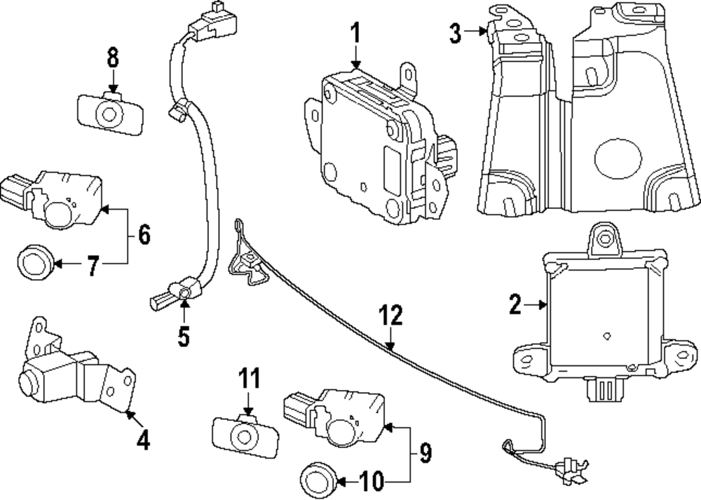 Object Sensor - Toyota (882B1-30010)
