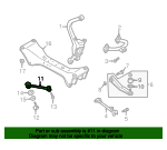Genuine Oem Trailing Arm Part Mb Fits 1994 03 Mitsubishi Up To 35 Off On Every Order And Guaranteed Fit When You Enter Your Vin Mitsubishi Direct Parts