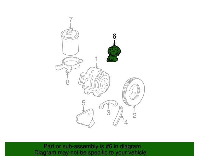 19210663 GM Exhaust Gas Recirculation (EGR) Valve Kit with Gasket GM