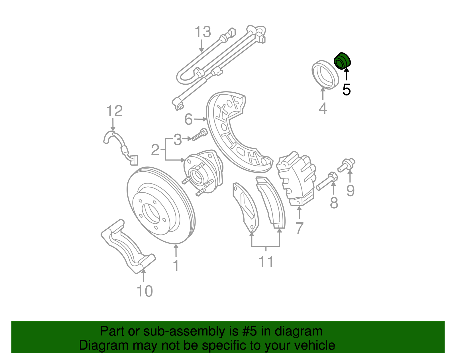 Grease Seal - Ford (YL2Z-3K070-AA)