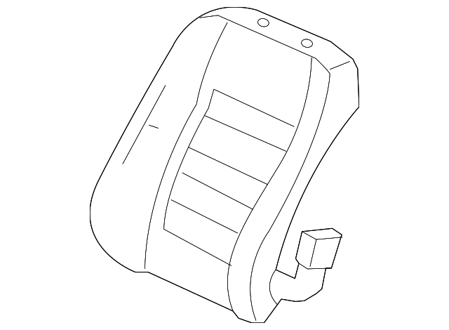 Honda Genuine 82537-SXS-A01 Seat Cushion Pad Assembly Honda Genuine 82537-SXS-A01 Seat Cushion Pad Assembly