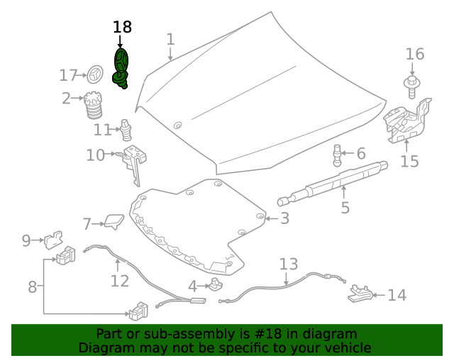 2138170801 Hood Emblem 20212023 MercedesBenz MercedesBenz USA