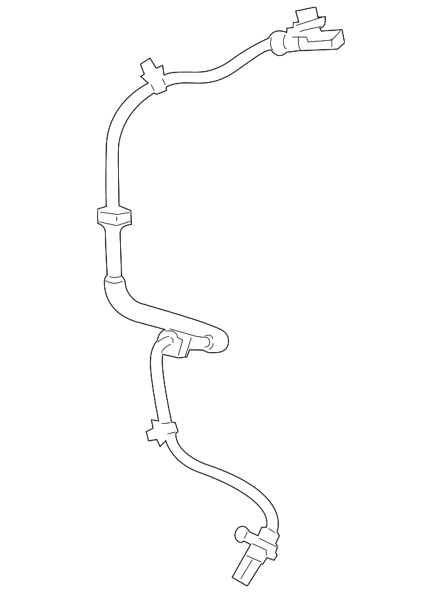 20112013 Ford Fiesta OEM ABS Sensor BE8Z2C204B Ford Parts Center