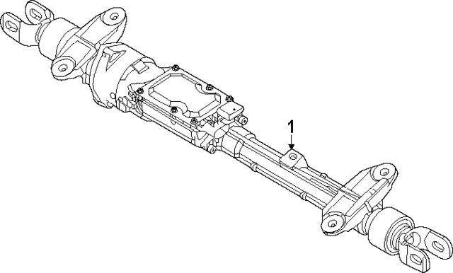 Genuine OEM Steering Gear Part# LR178176 Fits 2023 Land Rover  