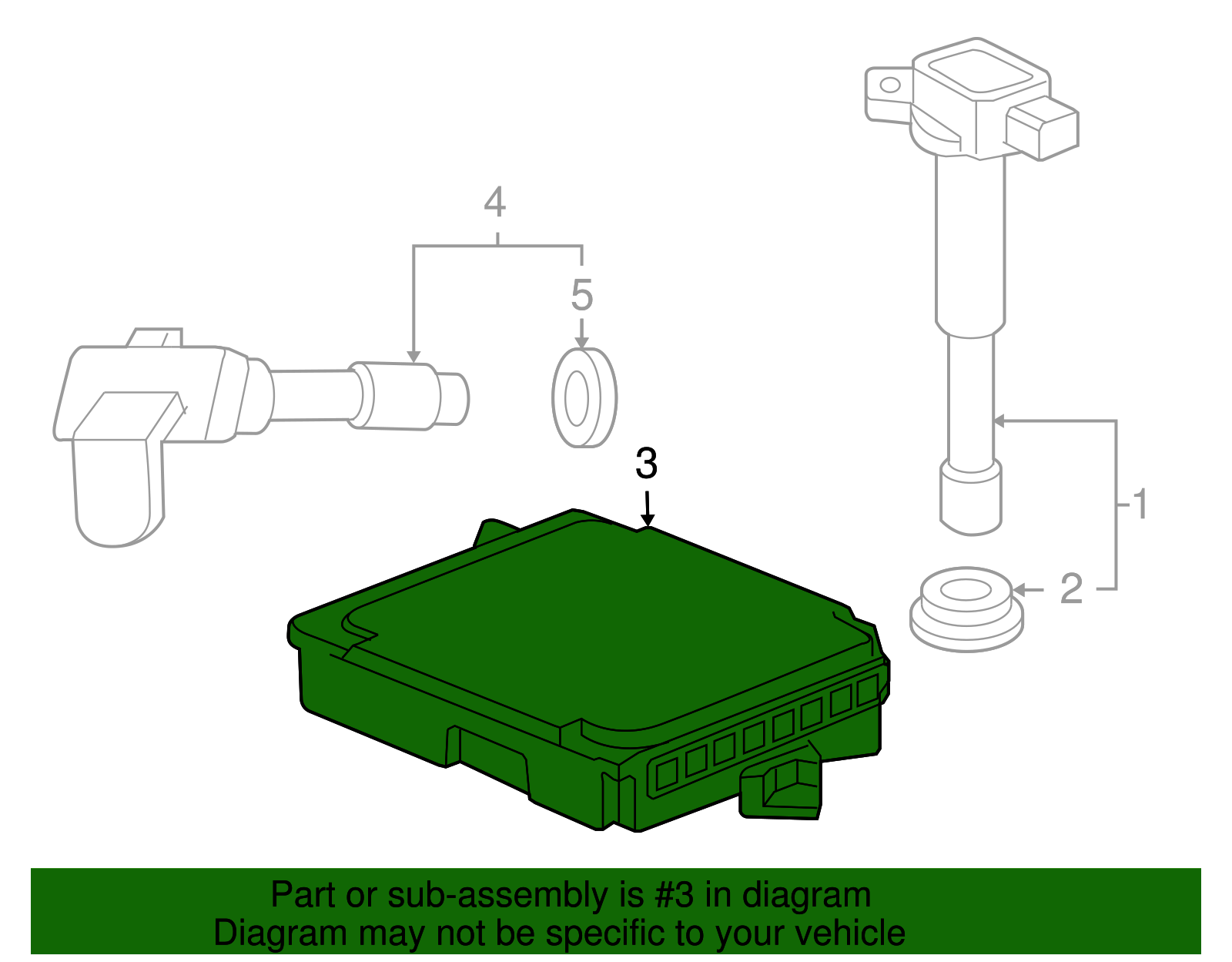 37820-RAD-415 - 2003-2004 Honda Accord - Ecu | Genuine Honda Parts