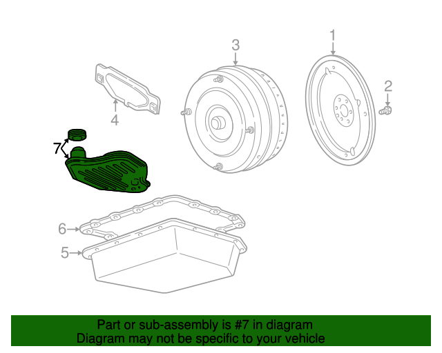 19942014 Ford Transmission Filter F6AZ7A098A Auto Nation Ford