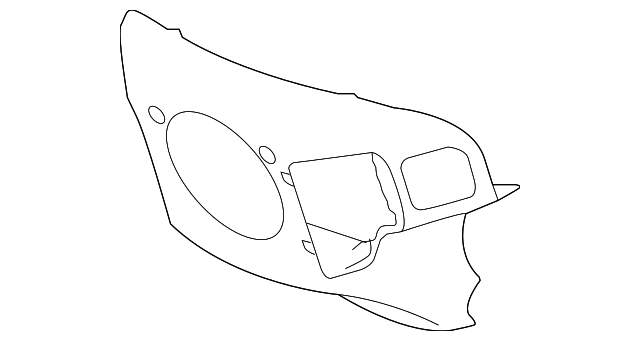 Black Steering Wheel Shroud - GM (84449300)