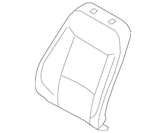 Seat Back Cover - Ford (LB5Z-7866600-HD)