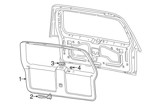 Interior Trim for 2001 Ford Explorer Sport #0