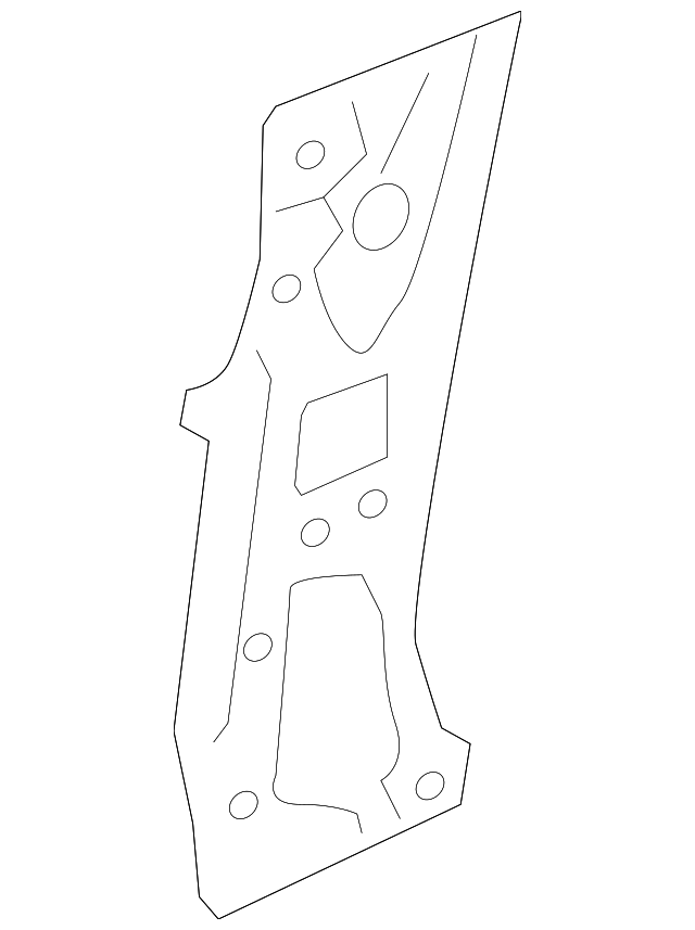 Cowl Side Panel - Ford (YL8Z-7802039-AB)