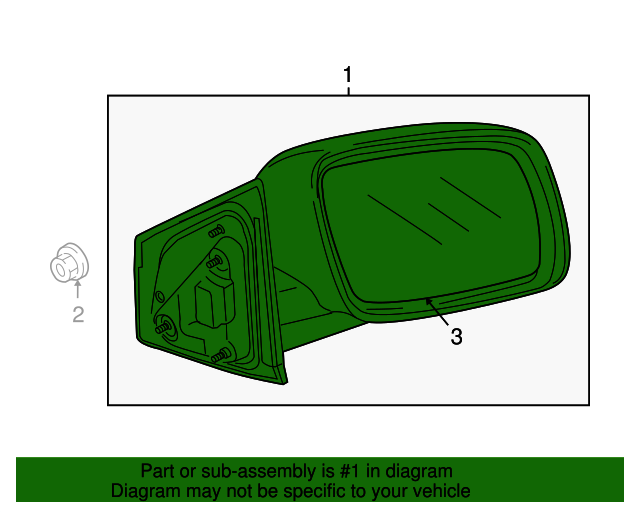 2013 Dodge Journey Mirror 1ce291baad