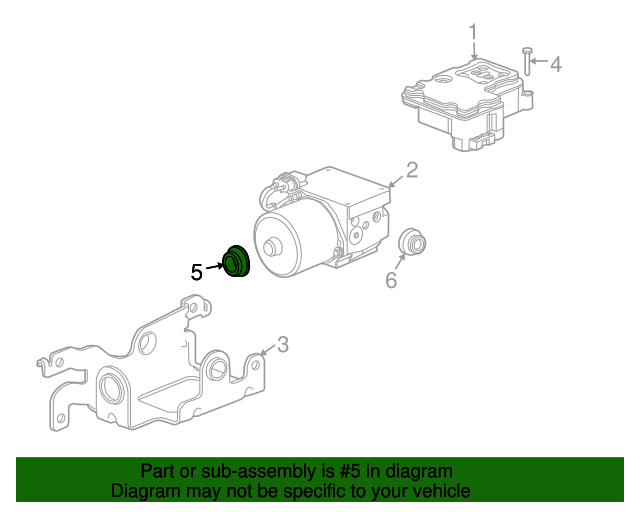 20002008 Isuzu Mount Bracket Bushing 8123896260 Isuzu Parts Center
