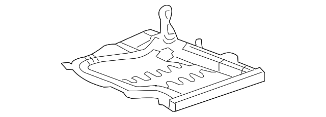 Passenger Side 3rd Row Seat Cushion Frame - GM (88977735)