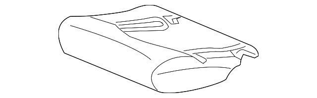 Cover, R/Seat #2 Cushion                    *Wheat - GM (88940398)