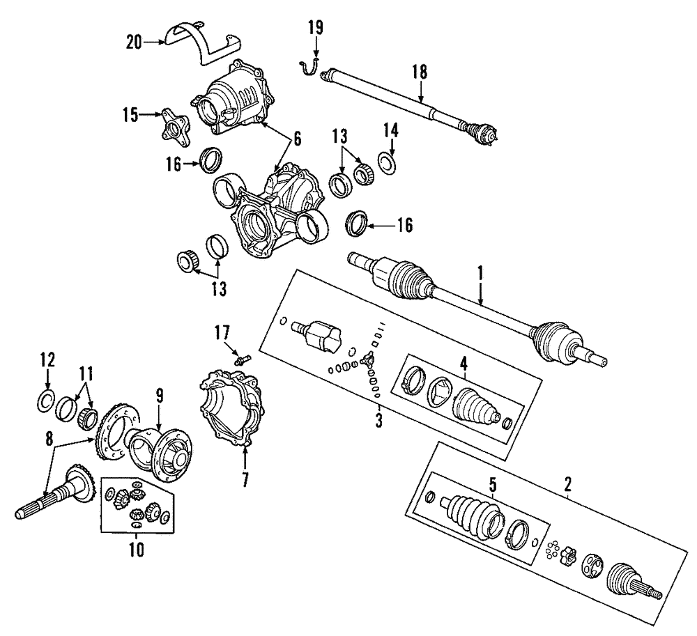 Bearing Kit, Diff Drv P/Gr - GM (12569918)