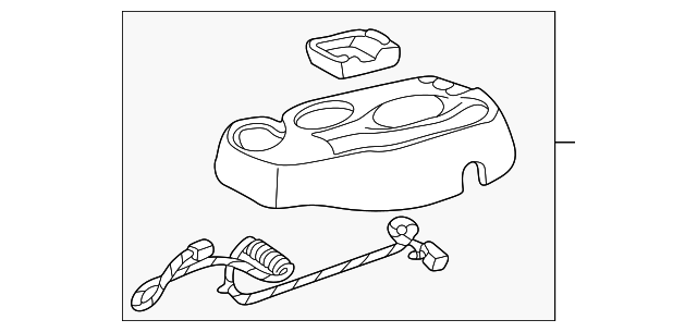 Console Tray - Ford (YF1Z-54045G74-BAA)