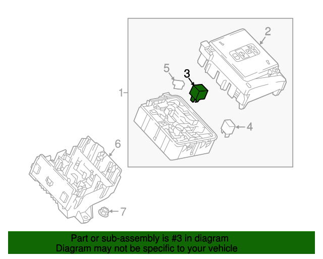 2011-2019 GM Relay 13500120 | TascaParts.com