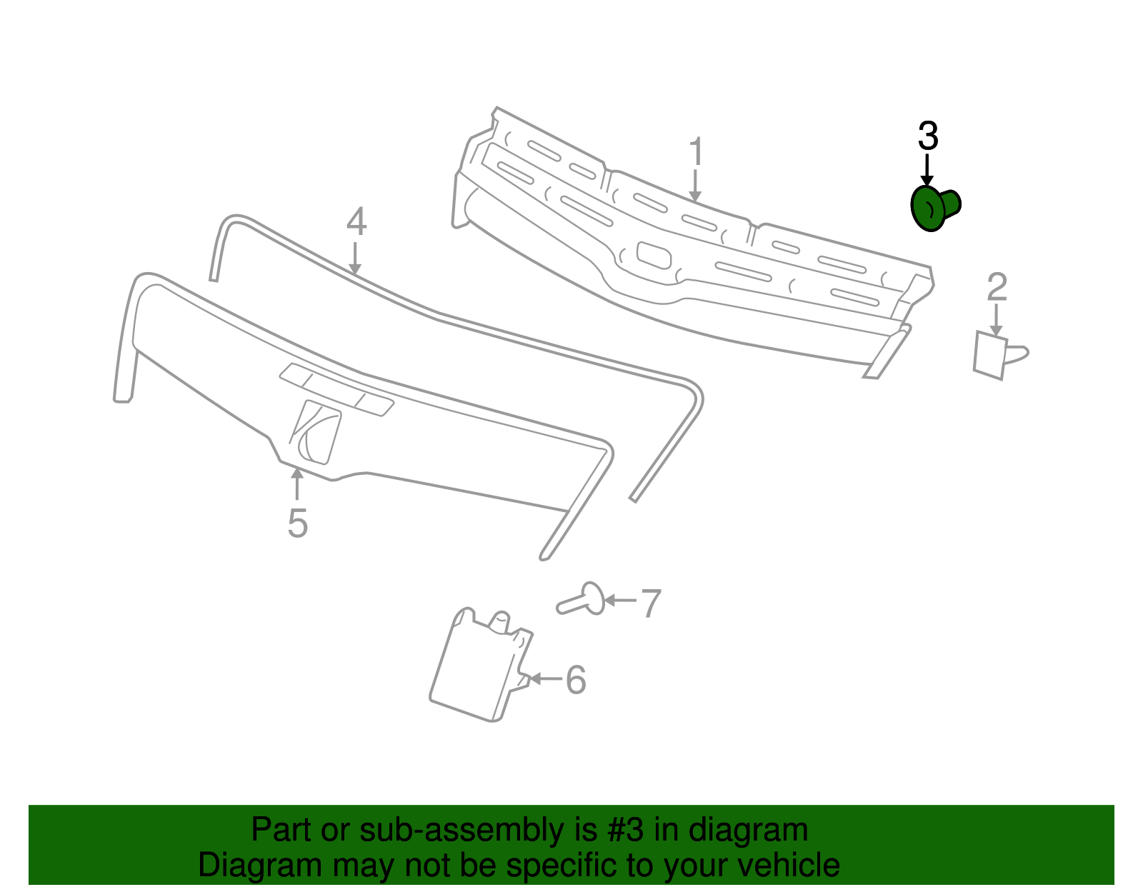 Multi-Purpose Nut - GM (94515512)