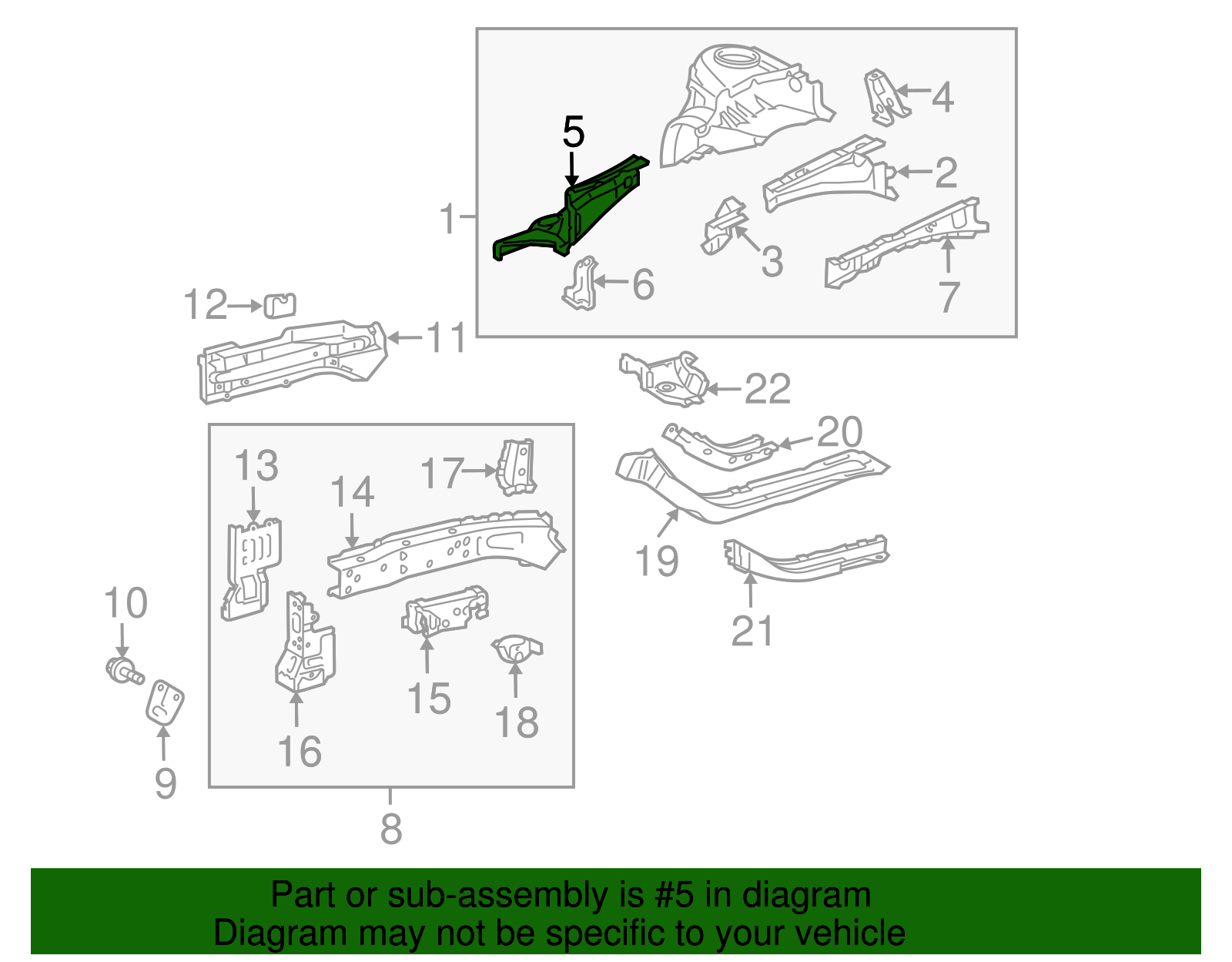 Front Panel - Scion (53710-12030)