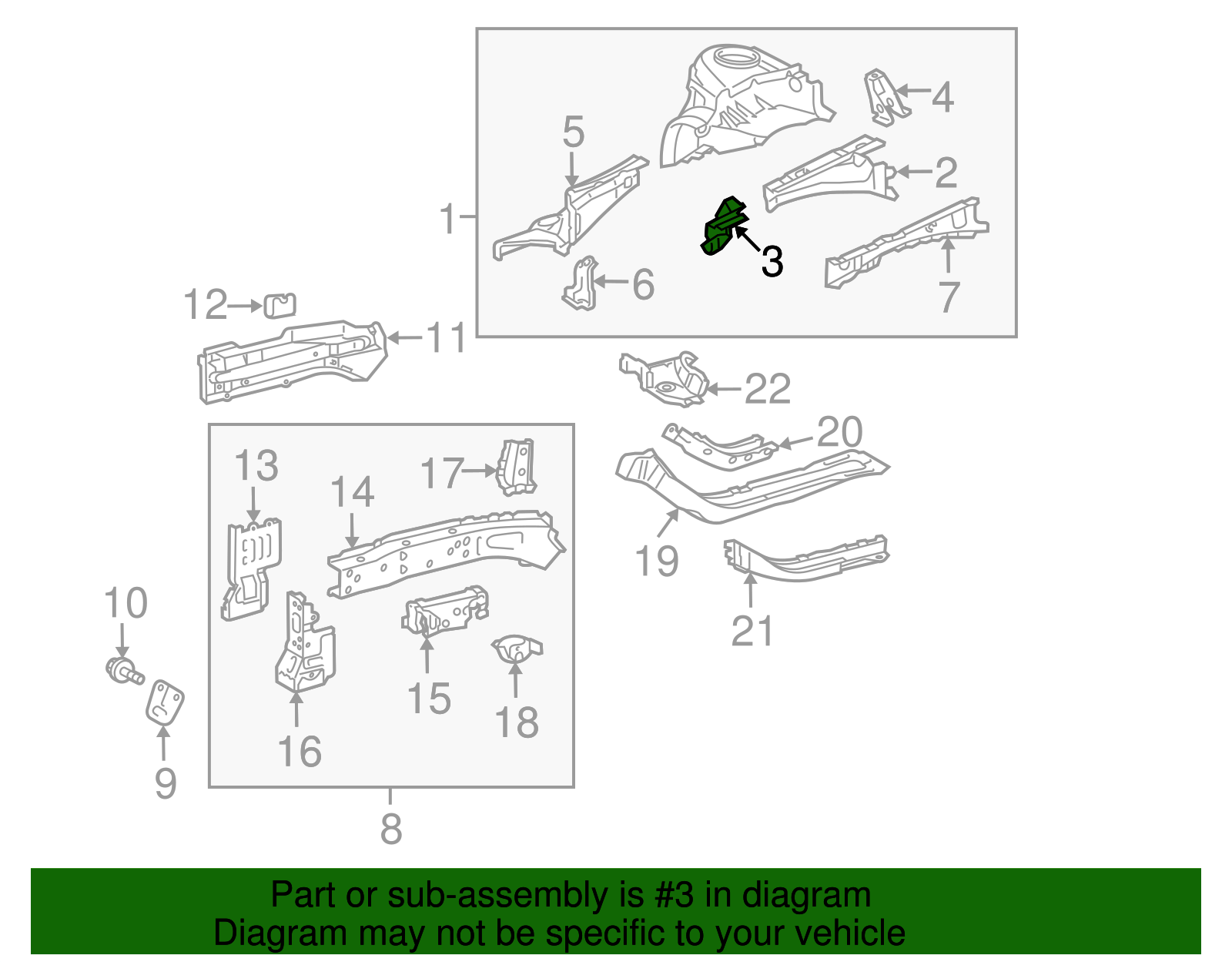 Upper Extension - Scion (53725-12040)