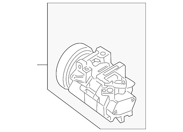 2008-2014 Nissan A/C Compressor 92600-JP01C | Nissan Parts Store