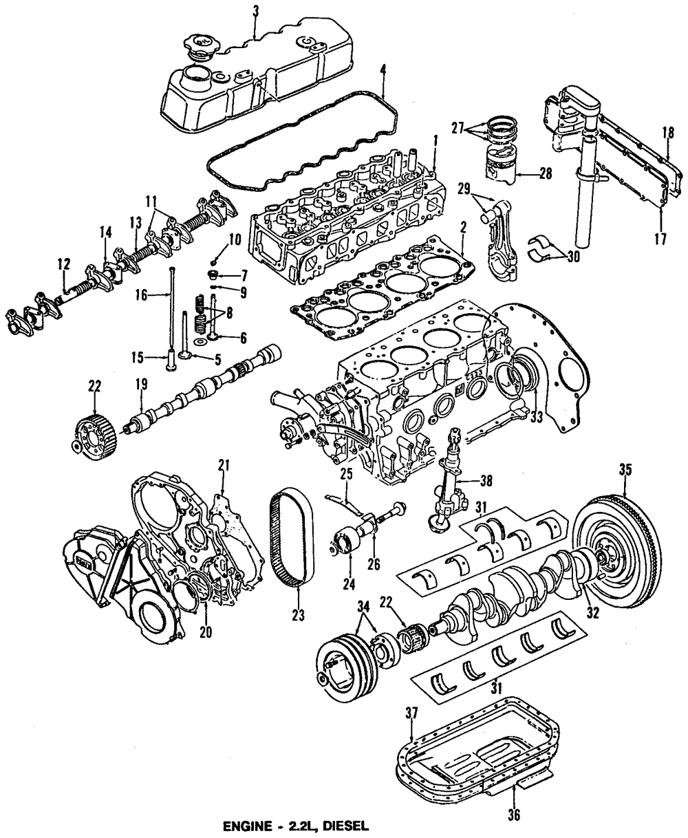 Cover Gasket - GM (94029803)